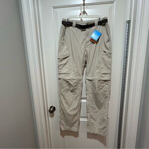 Columbia Men's Omni Shade Omni wick UPF 50, NWT, Tan Cargo Pants / shorts. 30x34
